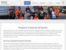 Tablet Screenshot of bikeprogram.org